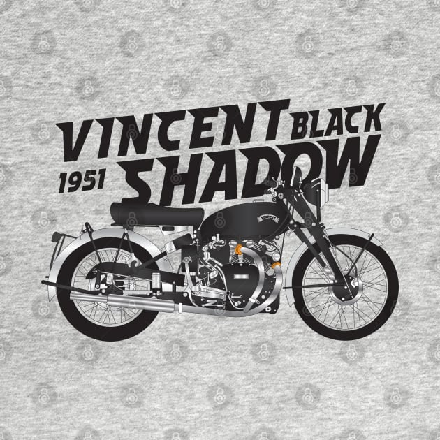 1951 Vincent Black Shadow by kindacoolbutnotreally